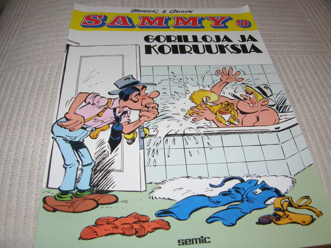 Berck - Cauvin Sammy 9 Gorilloja ja koiruuksia