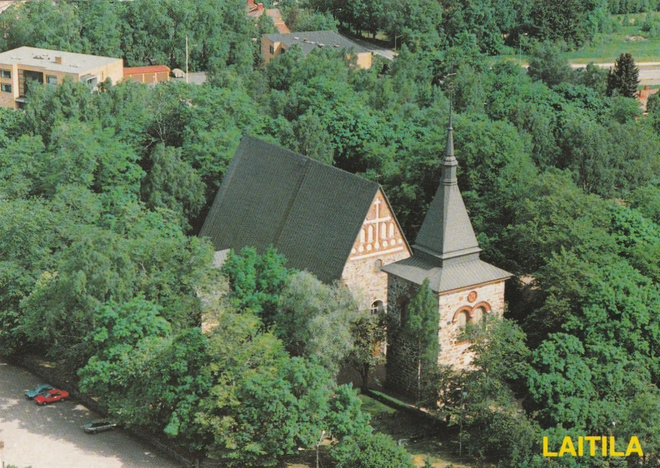 KIRKKOKORTTI - LAITILAN KIRKKO