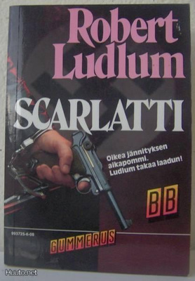 Robert Ludlum: Scarlatti, Gummerus-86. 2p. 387 s.