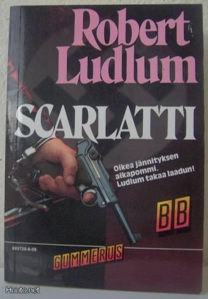 Robert Ludlum: Scarlatti, Gummerus-86. 2p. 387 s.