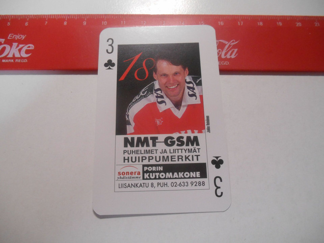 ÄSSÄT Pelikortti # Risti 3 Jokke Heinänen