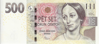 CZECH REPUBLIC 500 KORUN 2009. UNC