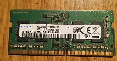 Samsung SO-DIMM 4GB DDR4 2400MHz SO-DIMM (M471A5244CB0-CRC)