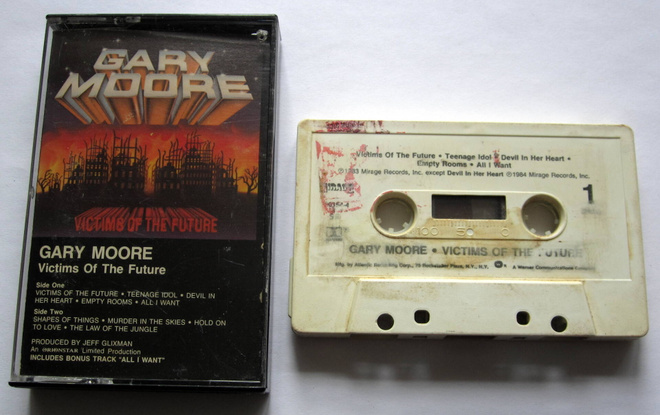 GARY MOORE Victims of the Future C-KASETTI