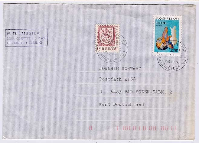 1987  kirje Saksaan