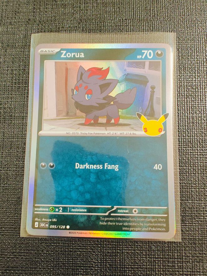Pokemon 30th - Zorua
