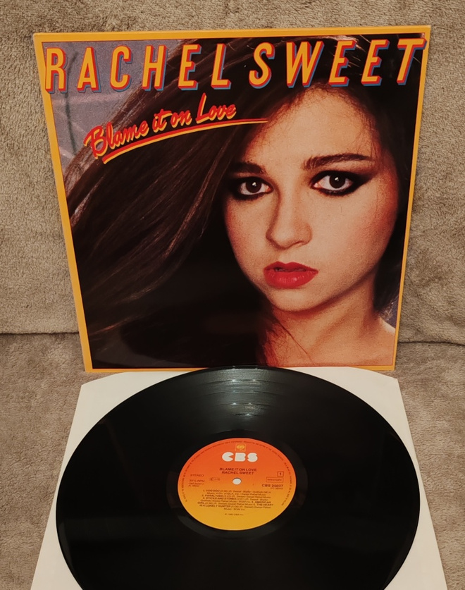 Rachel Sweet Blame It On Love lp