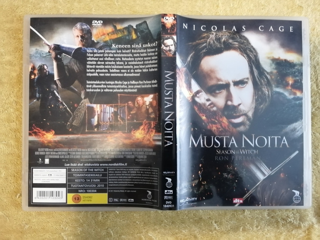 MUSTA NOITA DVD
