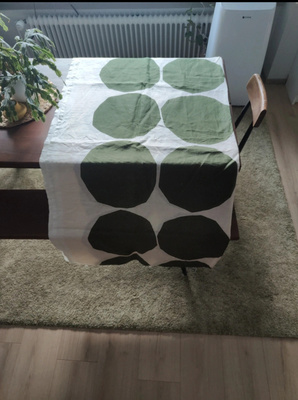 Marimekko Kivet -kangas, vihreä (Maija Isola, 2008)