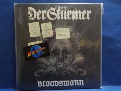 DER STURMER - BLOODSWORN M-/M- GREECE 2008 2LP