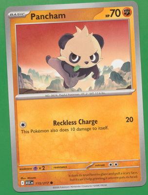 Pokémon Pancham (ASC 115)