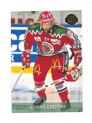 1995-96 Elitset # Jonas Esbjörns Frölunda ex Ässät