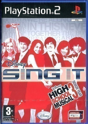 * Sing It High School Musical 3 Senior Year PS2 PAL Uusi