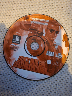 PS1 Duke Nukem Time to Kill