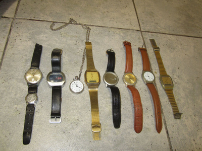 VANHOJA KELLOJA MM LEIJONA, HELSA,VITALAS, SEIKO,CITIZEN