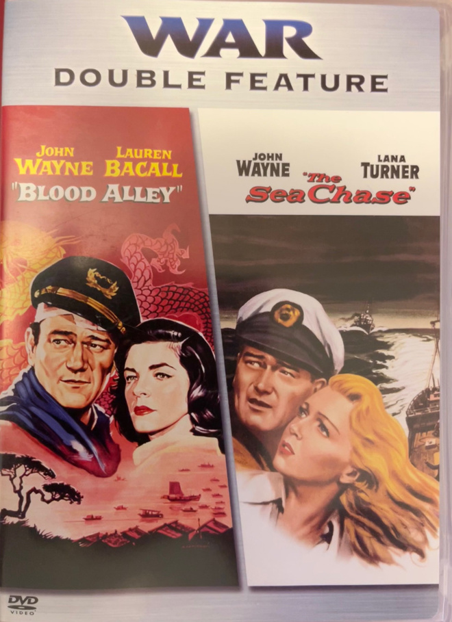 War Double Feature: Blood Alley / The Sea Chase (DVD)