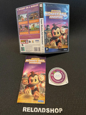 Super Monkey Ball Adventure PSP - CIB