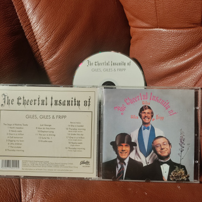 GILES, GILES &FRIPP-the cheerful insanity of cd.