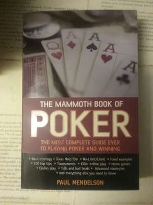 Paul Mendelson - The Mammoth Book of Poker (softcover)