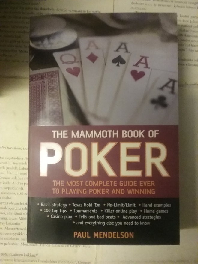 Paul Mendelson - The Mammoth Book of Poker (softcover)