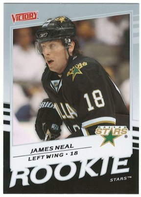 08-09 Upper Deck Victory #336 James Neal RC