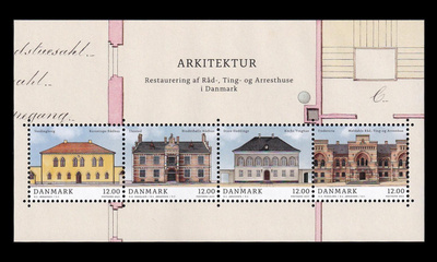 Tanska 2103-6BL82 ** Arkkitehtuuri (2023)