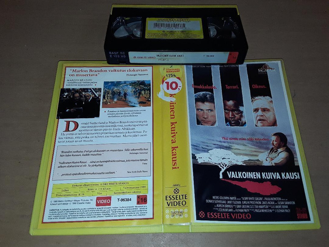 Valkoinen kuiva kausi - SF VHS (Esselte Video)