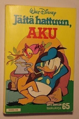 Aku Ankan taskukirja 65. 1. painos