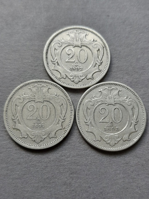 Itävalta 20 heller 1893-1895