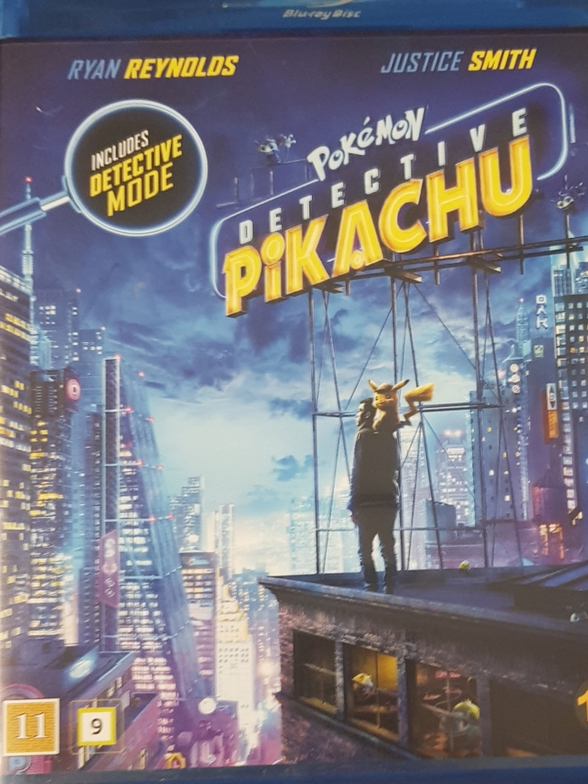 Pokemon : Detective Pikachu -Blu-Ray