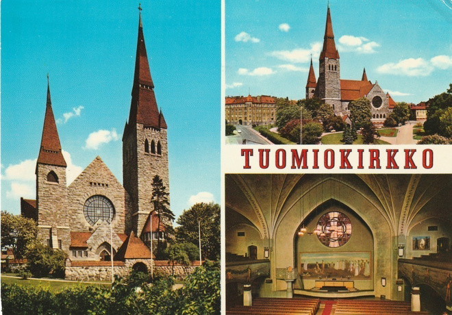 KIRKKOKORTTI - TAMPERE - TUOMIOKIRKKO - 4/1