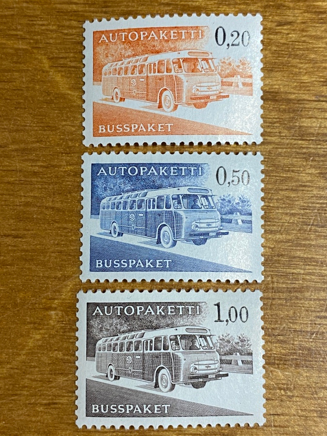 AUTOPAKETTI MERKIT 1963**