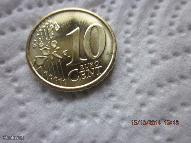 Suomi 10 cent, unc, v. 2001