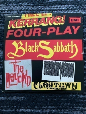 Kerrang! EMI Four-Play 7" EP single - Black Sabbath