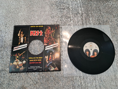 KISS - thrills in the night limited fan edition LP