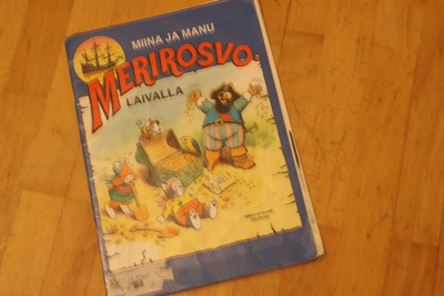 Miina ja Manu Merirosvo-laivalla