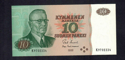 10mk 1980 K UUS-Lin Pakkasileä