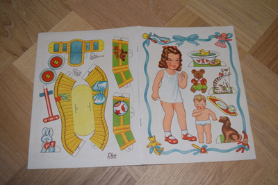paperinukke eho tuote tyttö