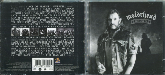 MOTÖRHEAD . 2 CD-LEVYÄ . THE BEST OF MOTÖRHEAD