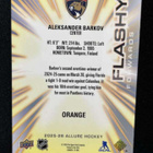 Aleksander Barkov 25-26 Allure #FF-3 Flashy Forwards Orange - pikkukuva 2