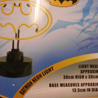 BATMAN NEON LIGHT (6 684) dc comics, 30cm - pikkukuva 3