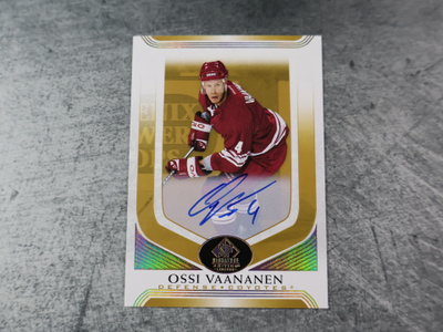 Ossi Väänänen 2020-21 SP Legends Auto