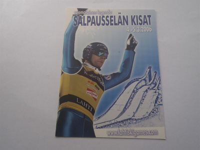 Postikortti - SALPAUSSELÄN KISAT 2006  ( Janne Ahonen )