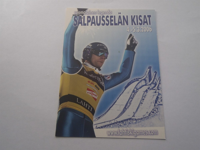 Postikortti - SALPAUSSELÄN KISAT 2006  ( Janne Ahonen )