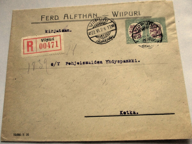 1928 Viipuri R liikekuori