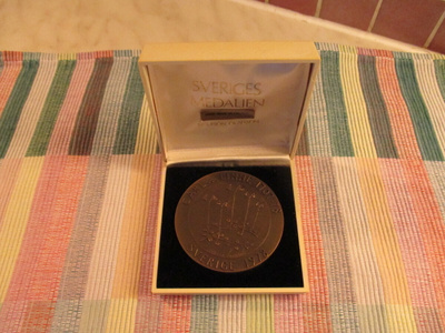 Carl von Linne 1707-78 .Sverige 1978 mitali.