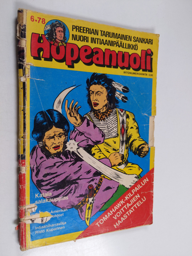 Hopeanuoli 6/78