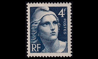 Ranska 698 ** Marianne 4 Fr (1945)