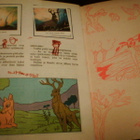 Walt Disney KIILTOKUVA KIRJAT : BAMBI ( 1 p. 1973 ) Sis.pk - pikkukuva 3