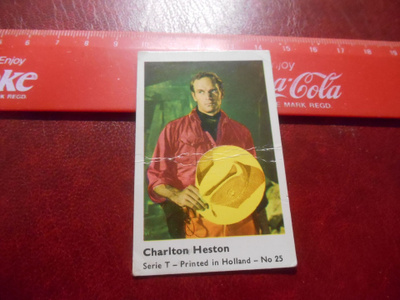 K11 Dandy Serie T. filmitähti# 25 Charlton Heston